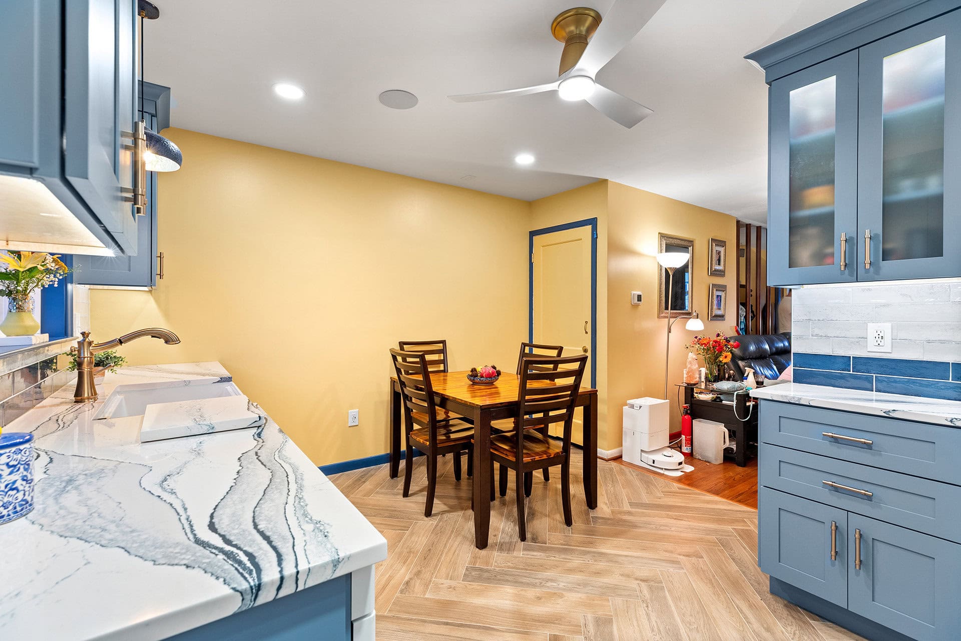 Transitional Farmhouse Kitchen Remodel by Michael Nash Design & Build project photo 5